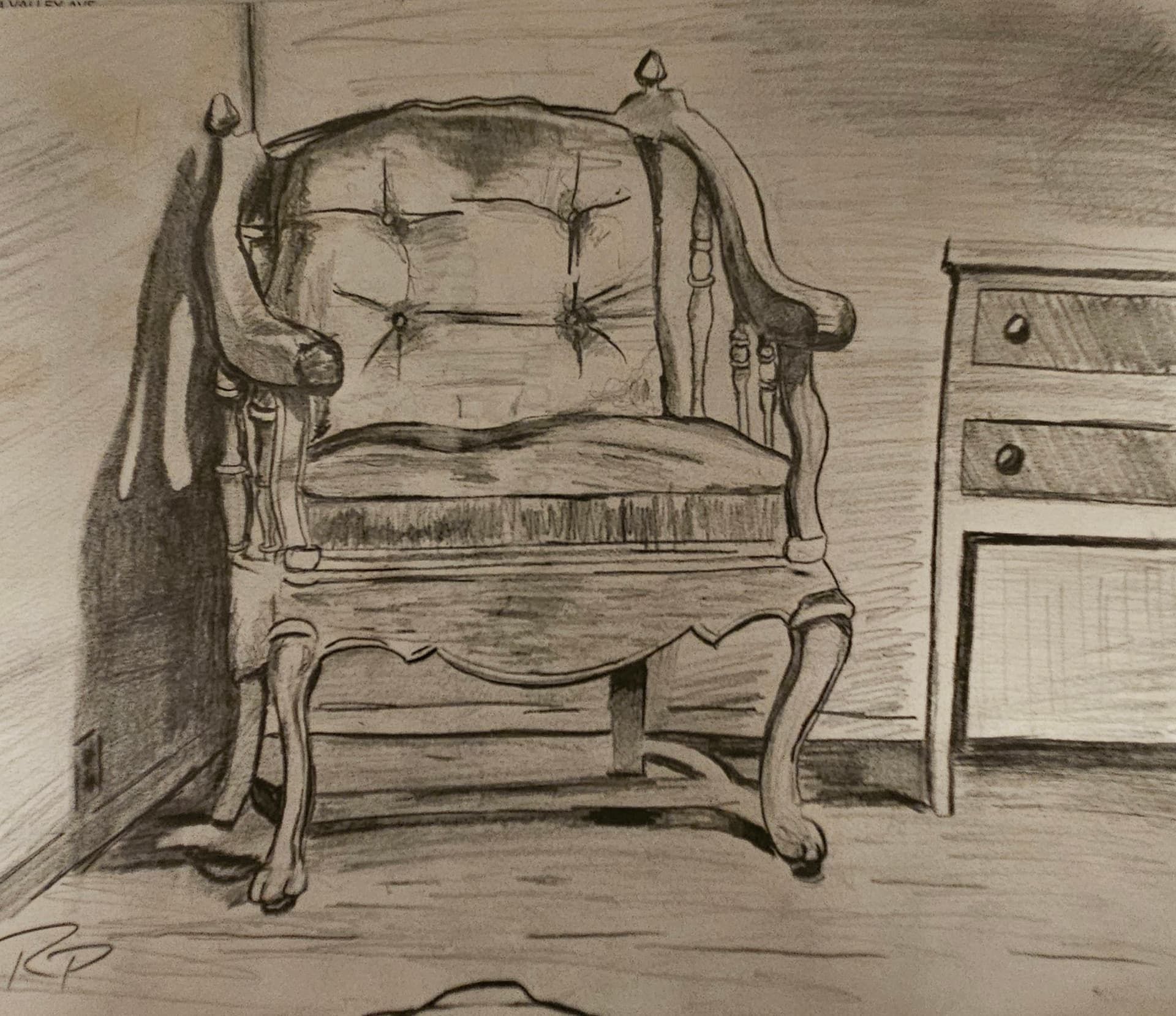 Still Life: The Big D Chair
