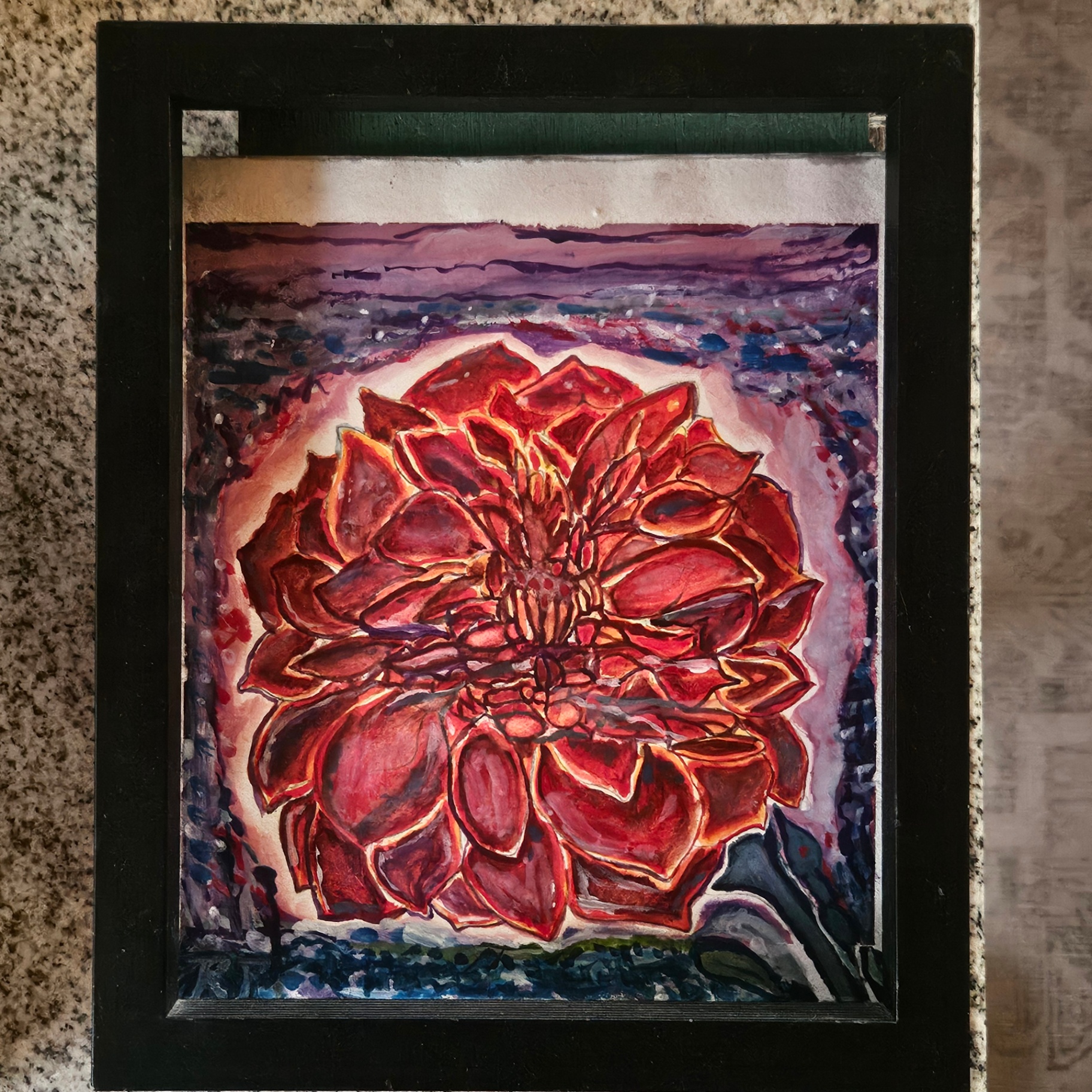 Fire Dahlia