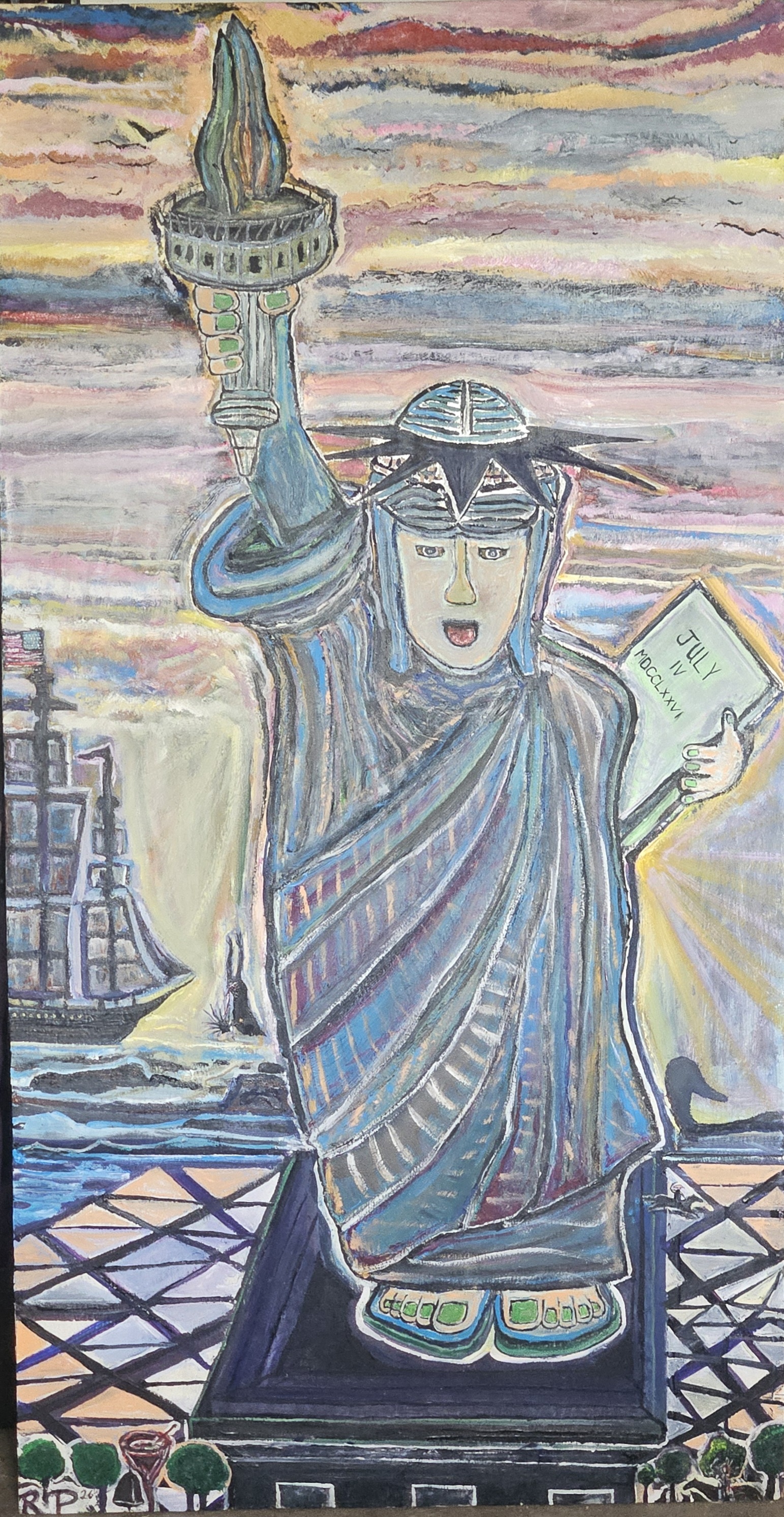 Lady Liberty and the Death of Medusa